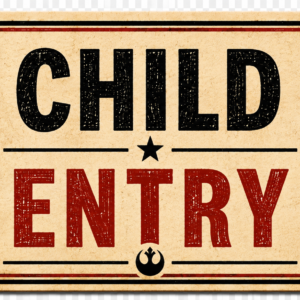 Star Wars Fan Fun Day Child Entry Ticket