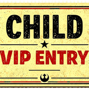 Star Wars Fan Fun Day Child VIP Entry Ticket